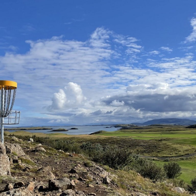 Frisbígolfvöllur í Stykkishólmi
