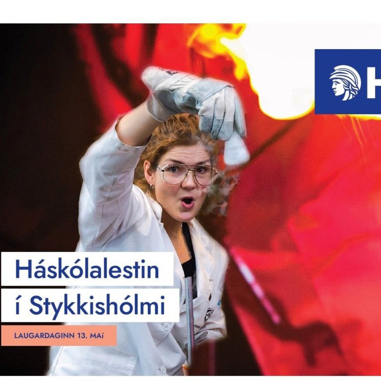 Háskólalestin í Stykkishólmi 13. maí