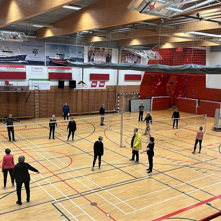 Keppt verður í ringó á landsmóti 50+ í Stykkishólmi í sumar.