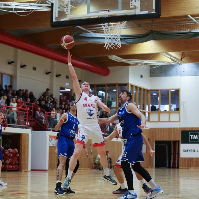 Frá síðasa heimaleik. Mynd: Bæring Nói Dagsson