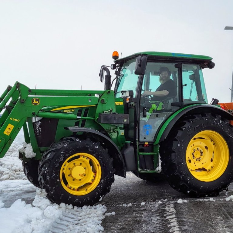 Jón Beck, umsjónarmaður snjómoksturs og hálkuvarna
