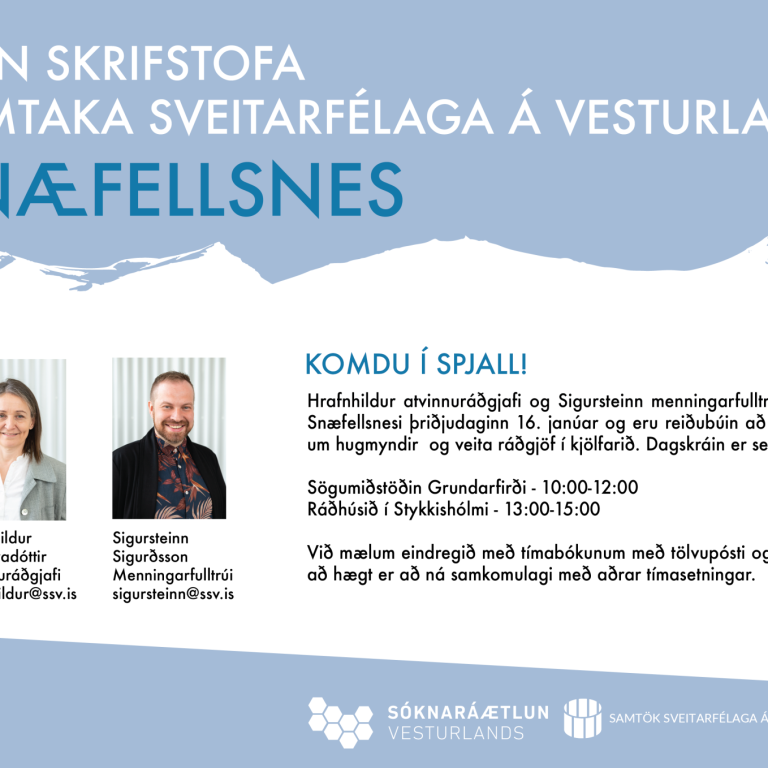 Opin skrifstofa SSV í Stykkishólmi