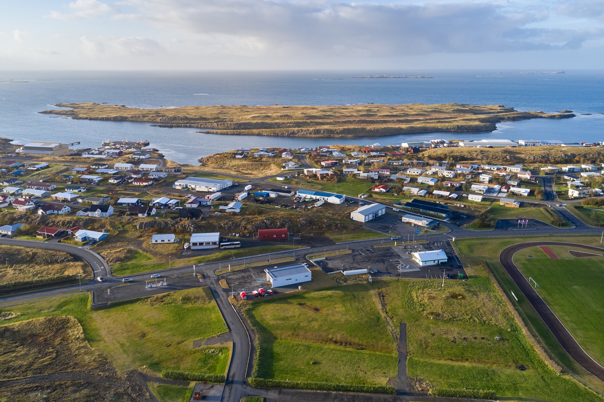 Stykkishólmur og Landey