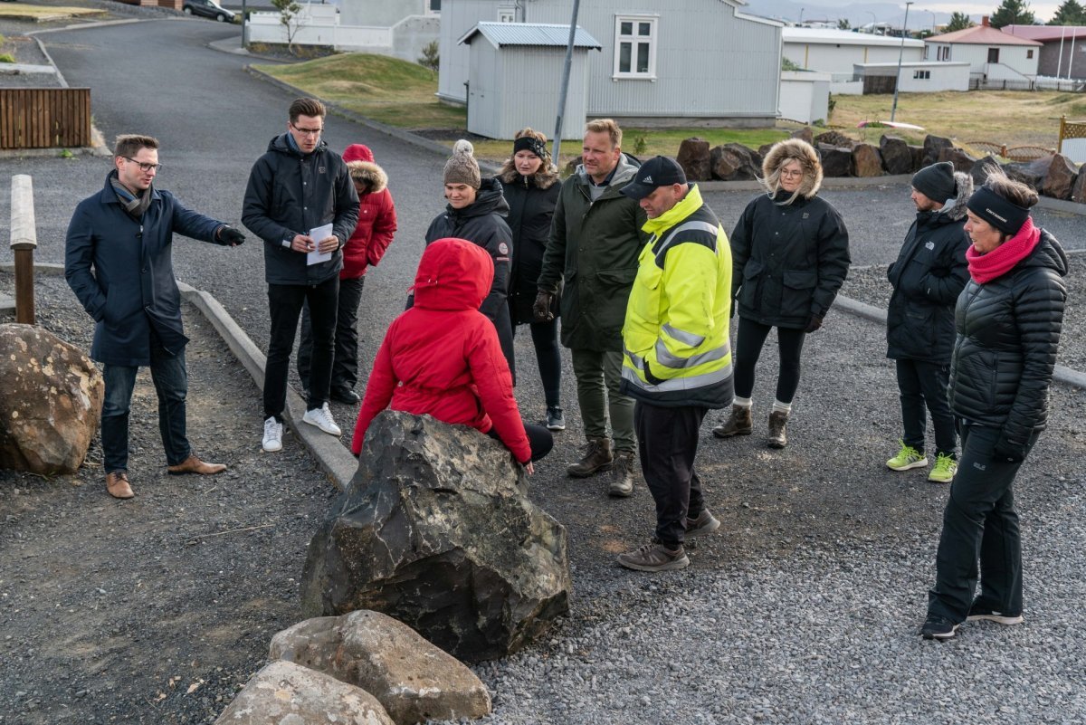Mynd frá umhverfisgöngunni árið 2019
