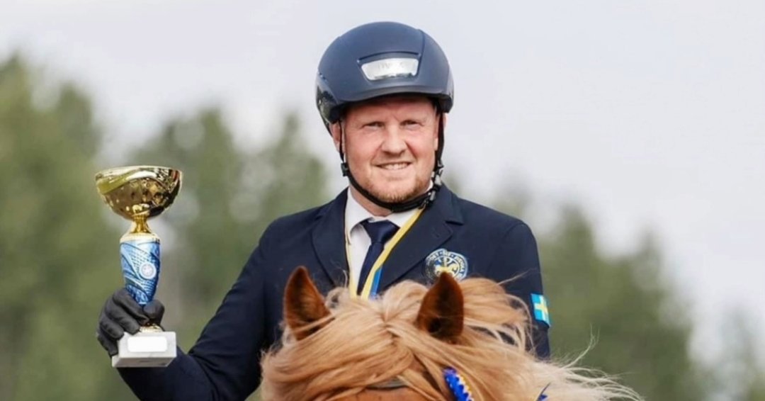 Vignir Jónasson, mynd: Svenska Islandshästforbundet.